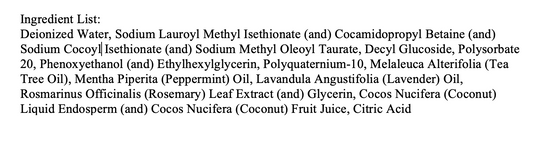 Sensitive Sulfate Free Shampoo